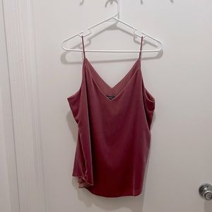 Express velvet camisole